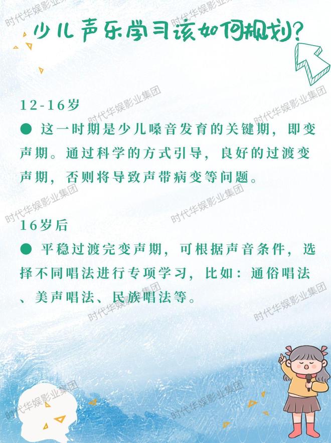 少儿声乐学习该如何规划？黄金时间表家长快来了解(图4)